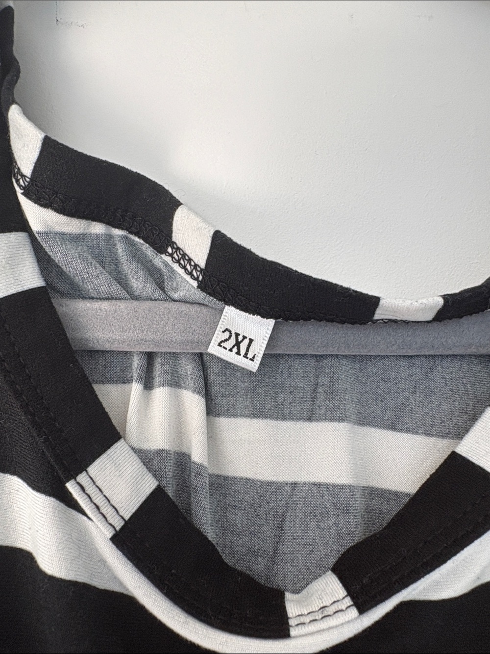 Black & White Striped Maxi Dress - Picture 2 of 3